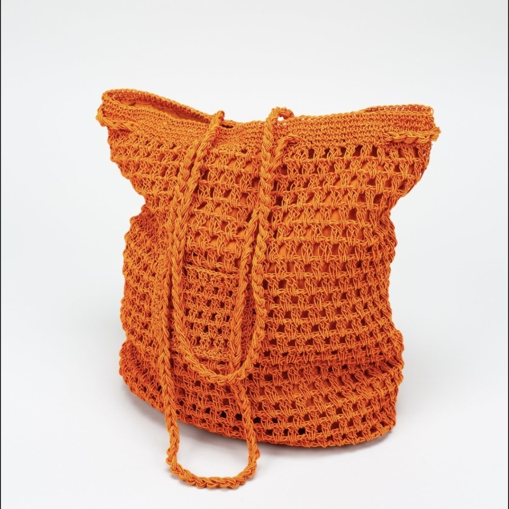 Poloma Wool Margui Bag In Orange